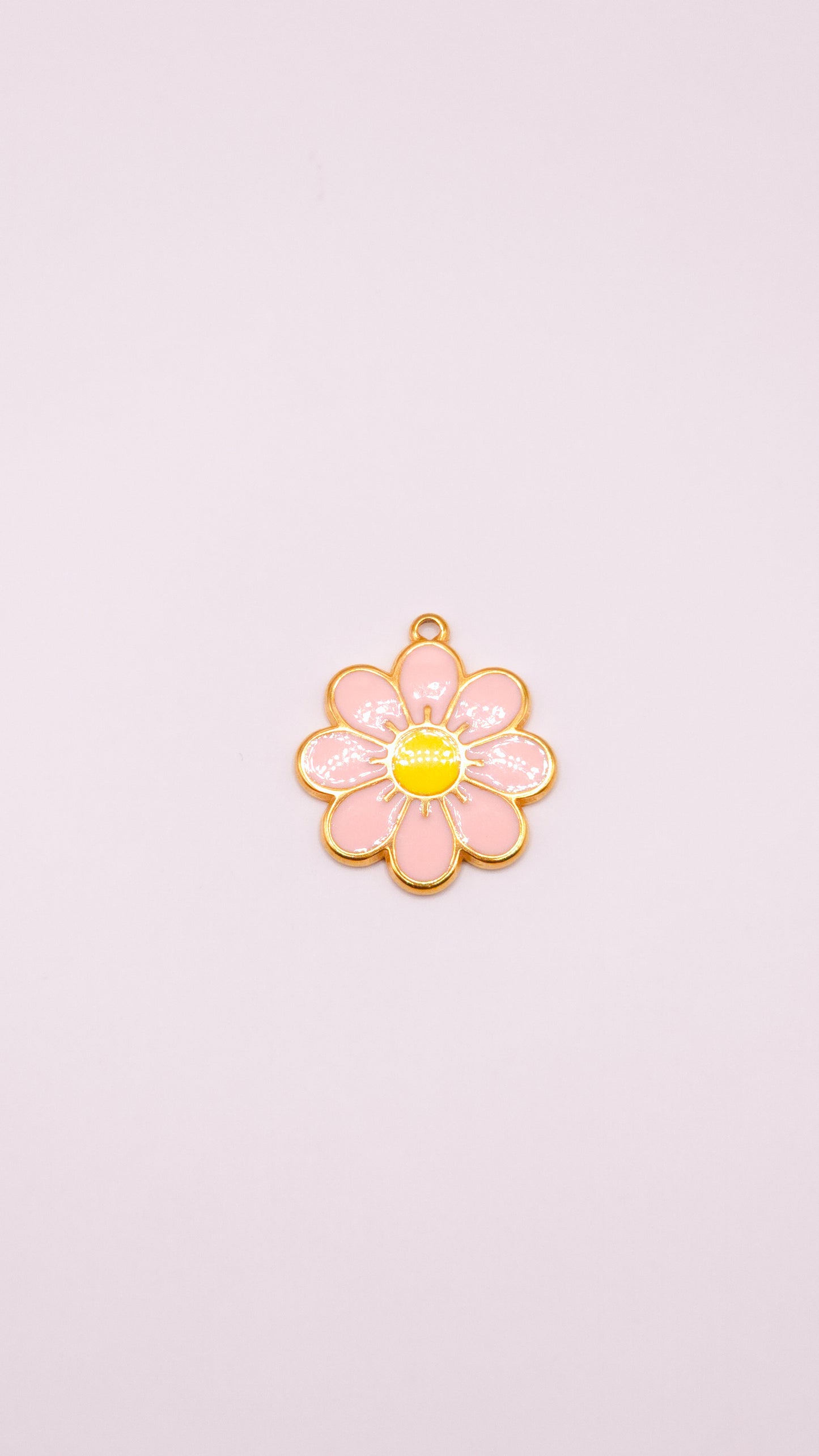 Fleur rose et jaune
